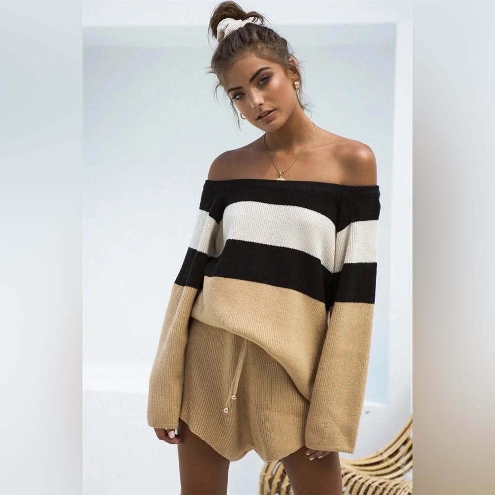 Sabo Skirt | Two-Piece Knit Set